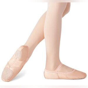 New in box Revolution dance shoes STRETCH split sole BALLET SHOE size 8